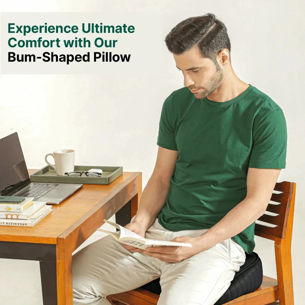 ErgoBum Seat Cushion Seat Cushion The White Willow 