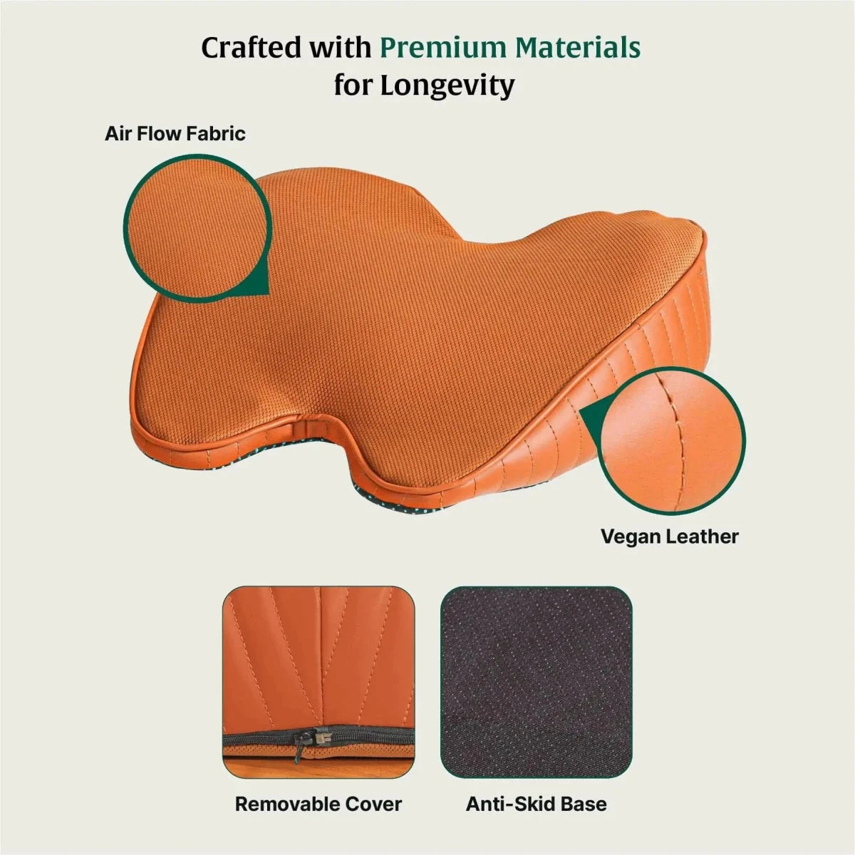 ErgoBum Seat Cushion Seat Cushion The White Willow 