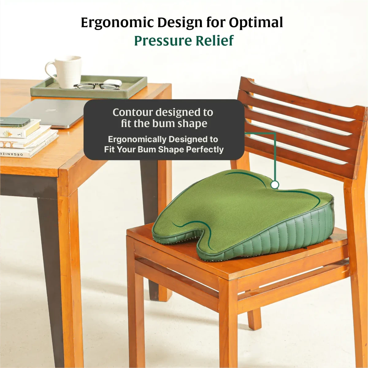 ErgoBum Seat Cushion Seat Cushion The White Willow 