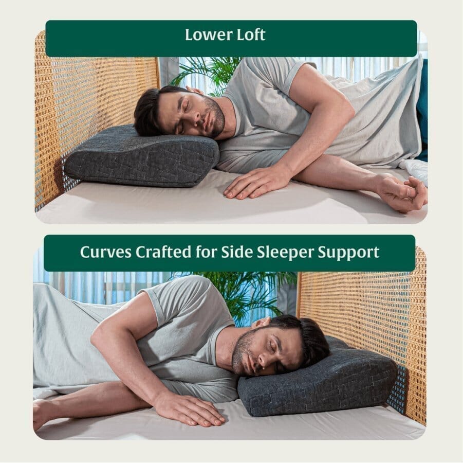 ErgoComfort Sleep Apnea Relief Pillow - Contour Pillow - The White Willow