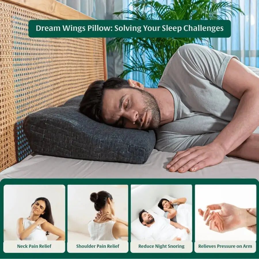 ErgoComfort Sleep Apnea Relief Pillow - Contour Pillow - The White Willow