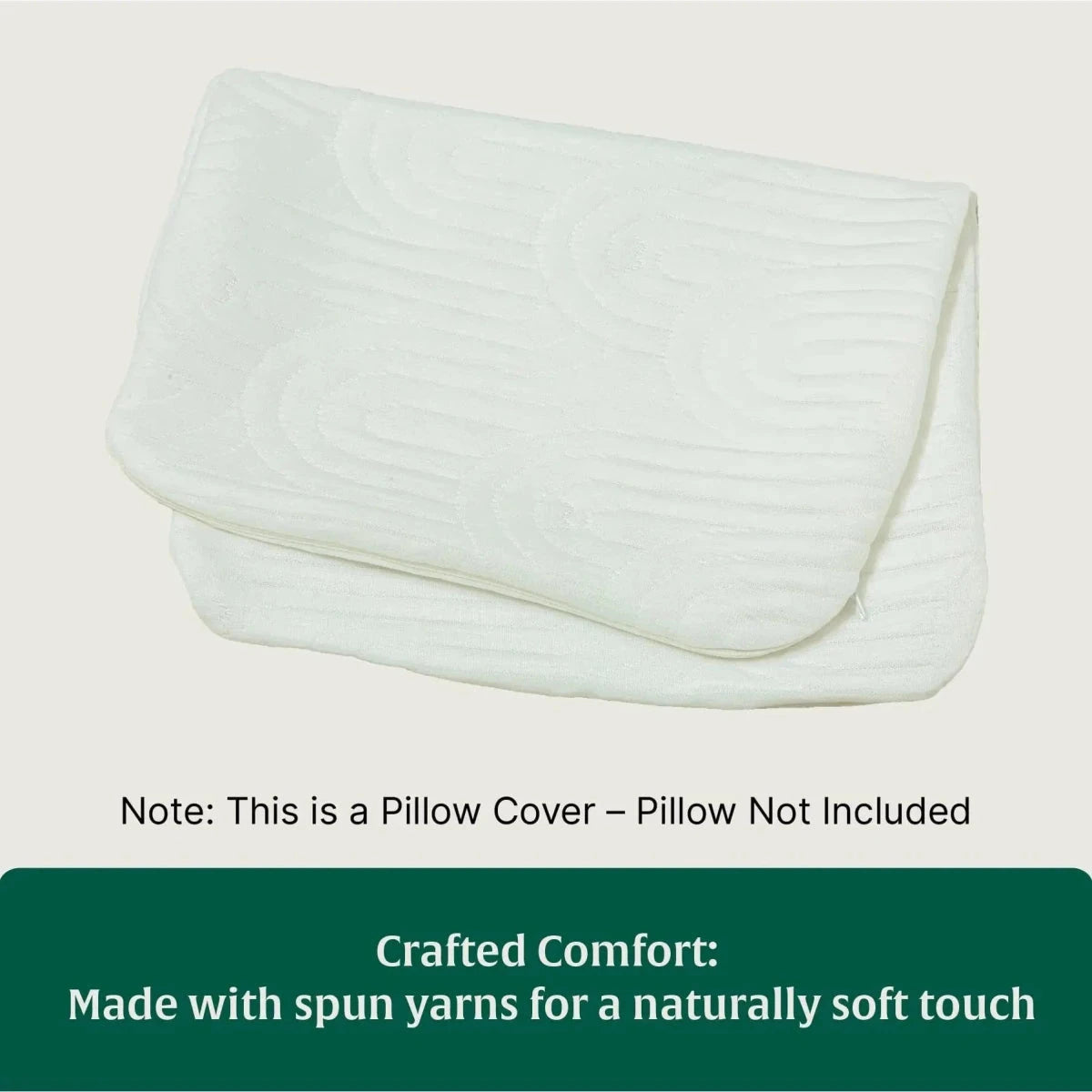 ErgoComfort Sleep Apnea Relief Pillow Cover Only Pillow Cover The White Willow 