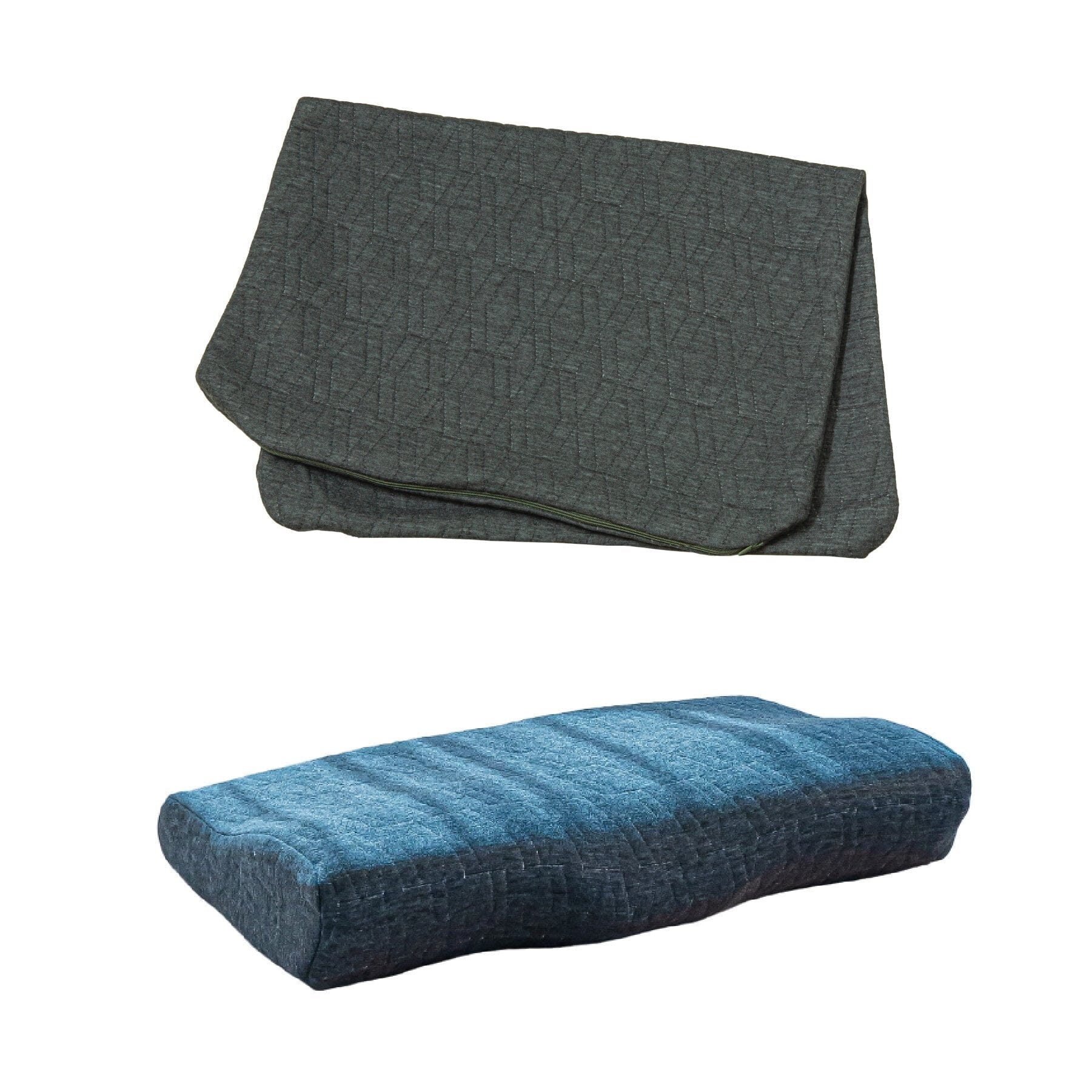 ErgoComfort Sleep Apnea Relief Pillow Cover Only Pillow Cover The White Willow King Size Midnight Serene 