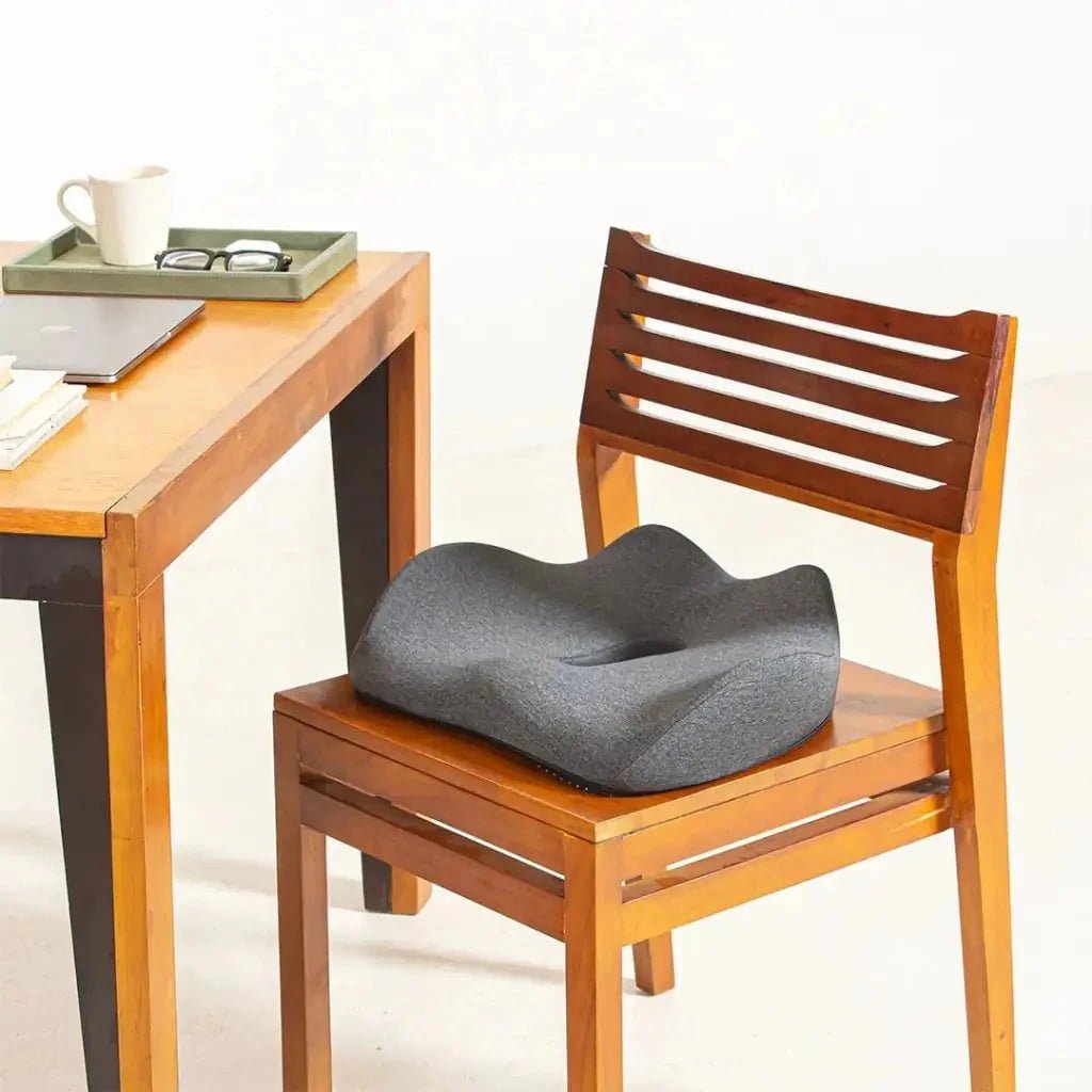 ErgoSeat Coccyx Cushion | Upgraded Structure for Long Sitting Support - Seat Cushion - The White Willow