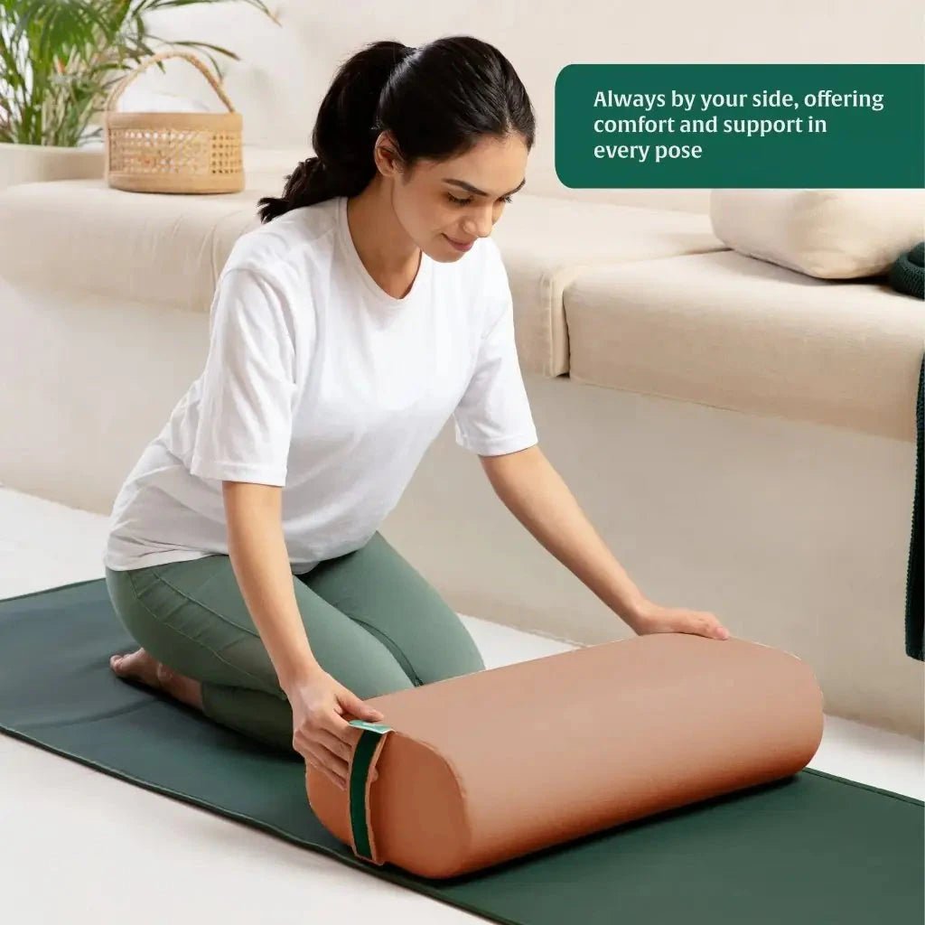 HarmonyFlow Yoga Rectangular Bolster - Yoga - The White Willow