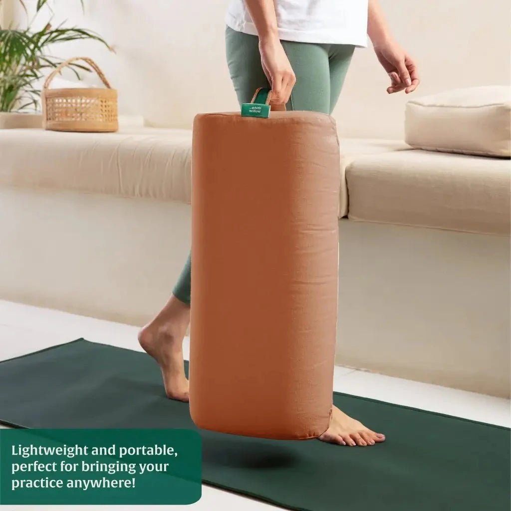 HarmonyFlow Yoga Rectangular Bolster - Yoga - The White Willow