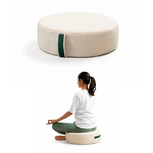 HarmonyFlow Yoga Round Seat Cushion - Yoga - The White Willow