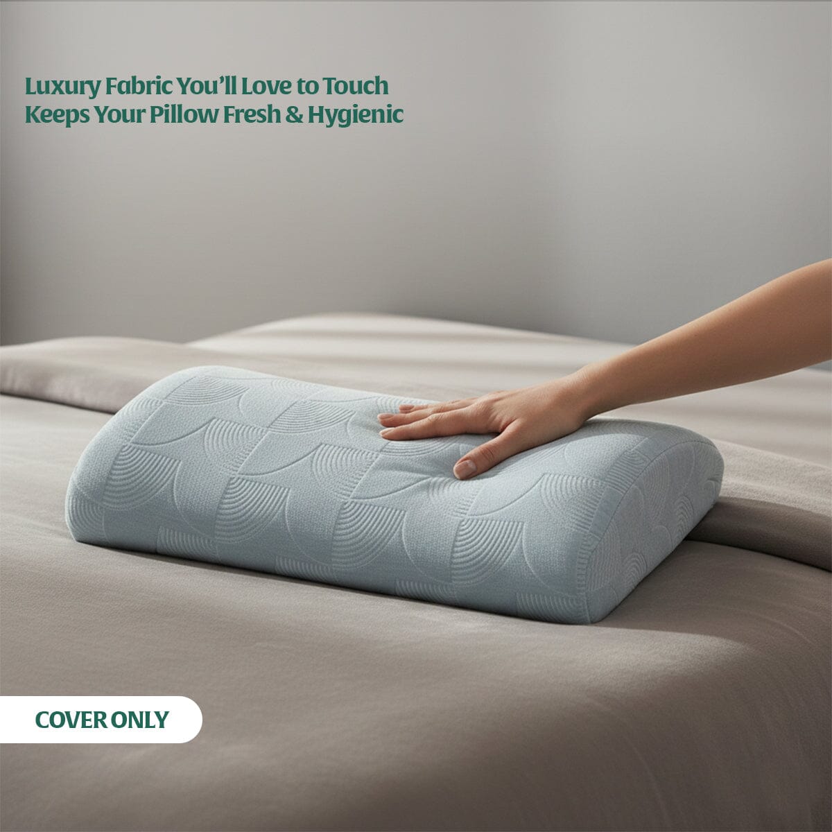 HeadRest Support Pillow Cover for Longer Durability & Premium Protection | Standard size - Head Support - The White Willow