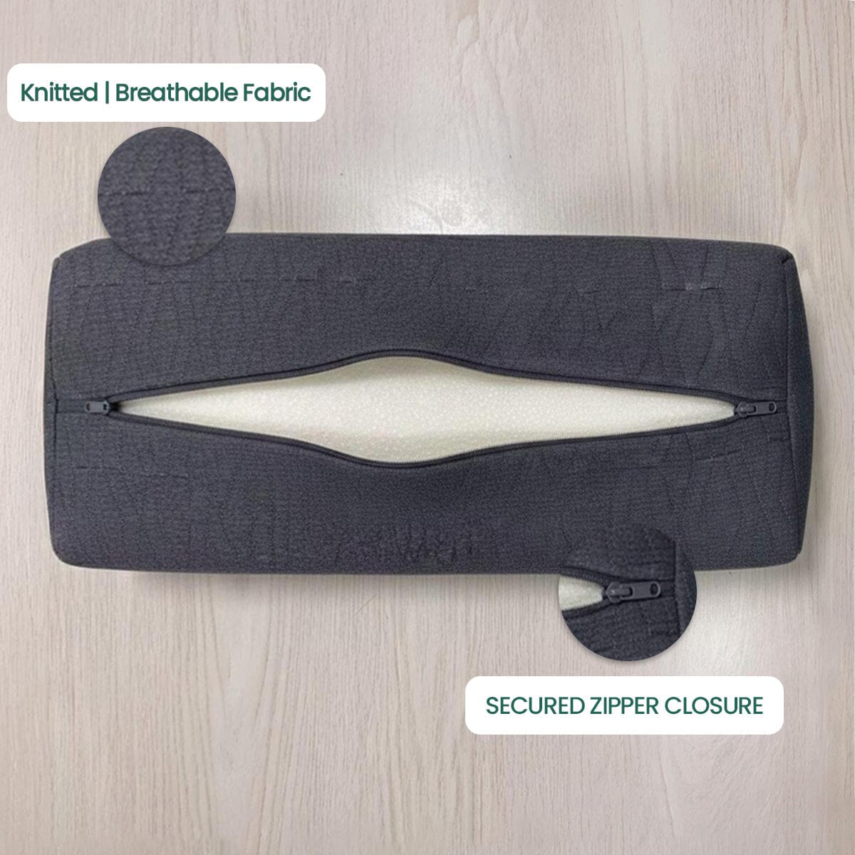 HeadRest Support Pillow Cover for Longer Durability & Premium Protection | Standard size - Head Support - The White Willow