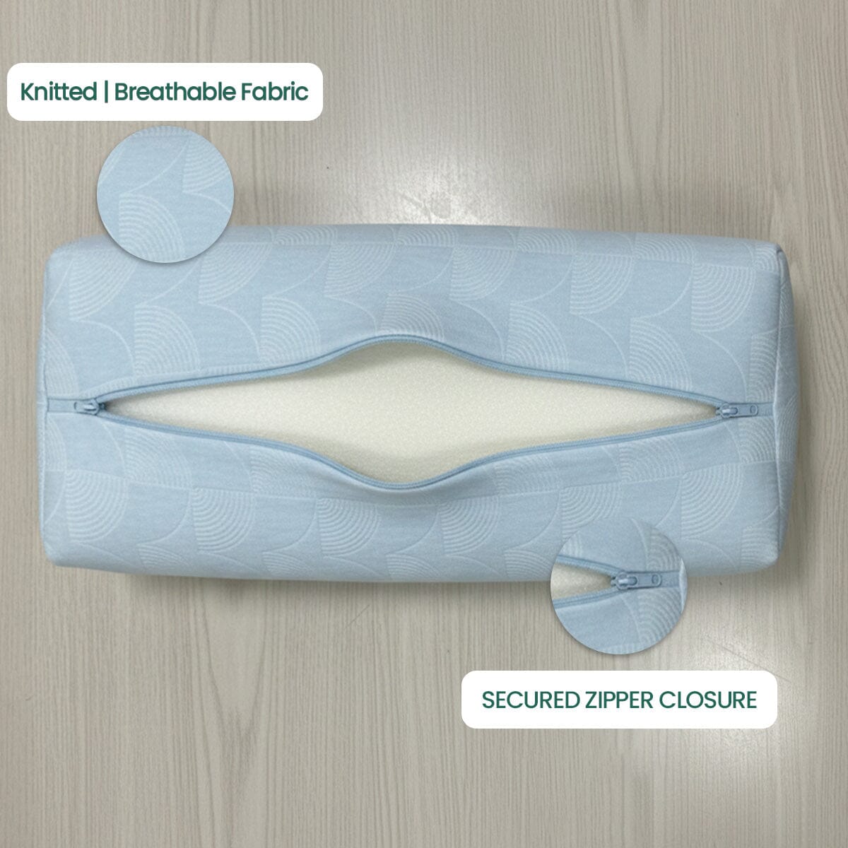 HeadRest Support Pillow Cover for Longer Durability & Premium Protection | Standard size - Head Support - The White Willow