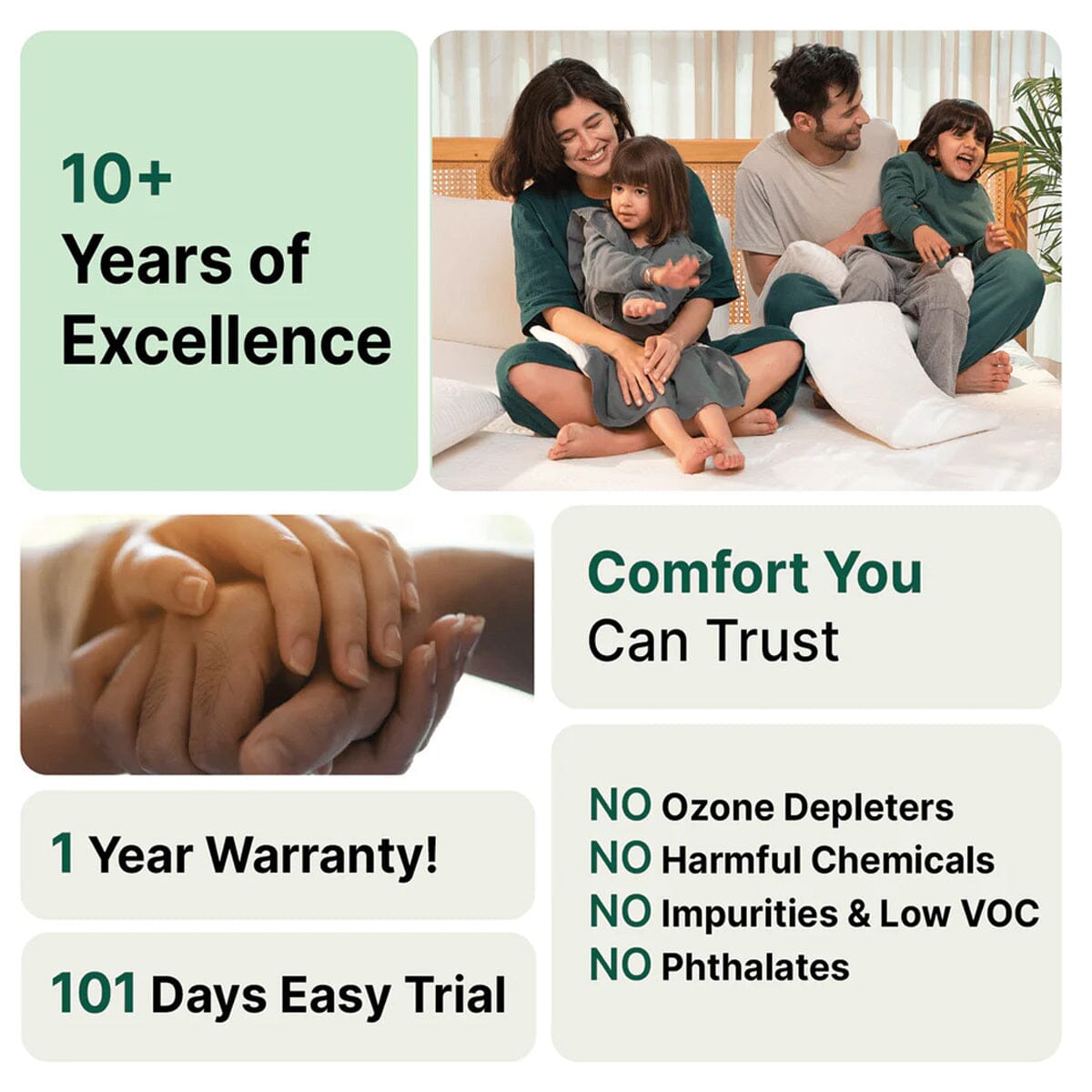 HeadRest Support Pillow Cover for Longer Durability & Premium Protection | Standard size - Head Support - The White Willow