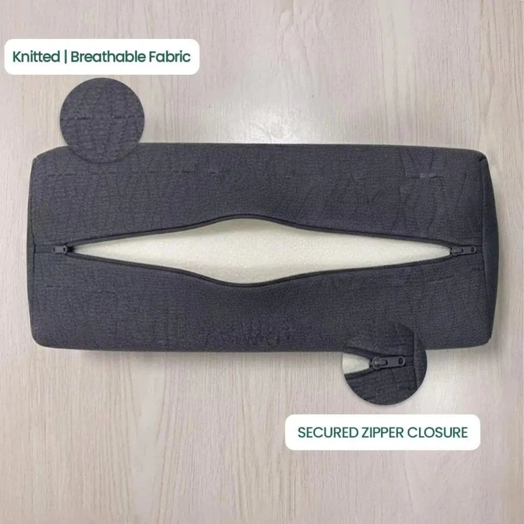 HeadRest Support Pillow Cover for Longer Durability & Premium Protection | Standard size Head Support The White Willow 
