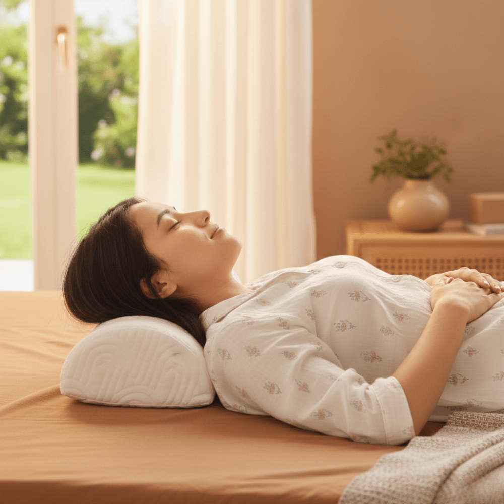 HeadRest Support Pillow for Elevated Sleep & Lounging Comfort - Head Support - The White Willow