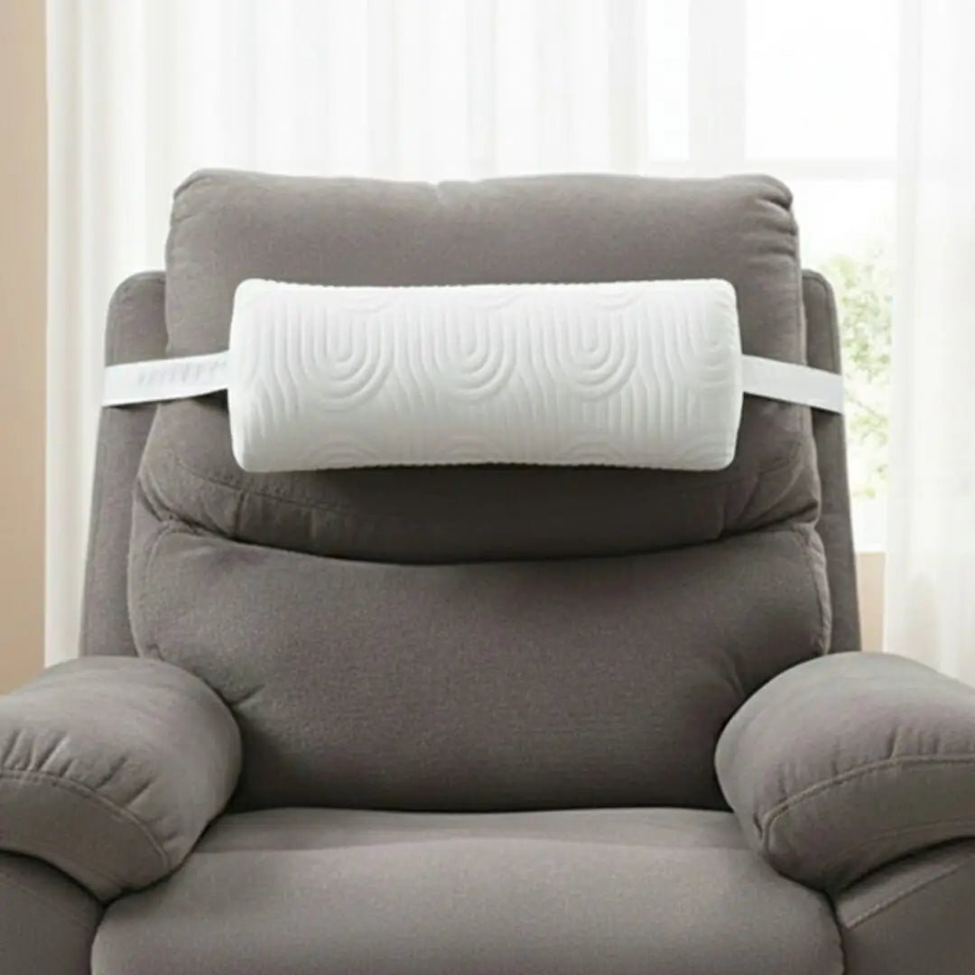 HeadRest Support Pillow for Elevated Sleep & Lounging Comfort - Head Support - The White Willow