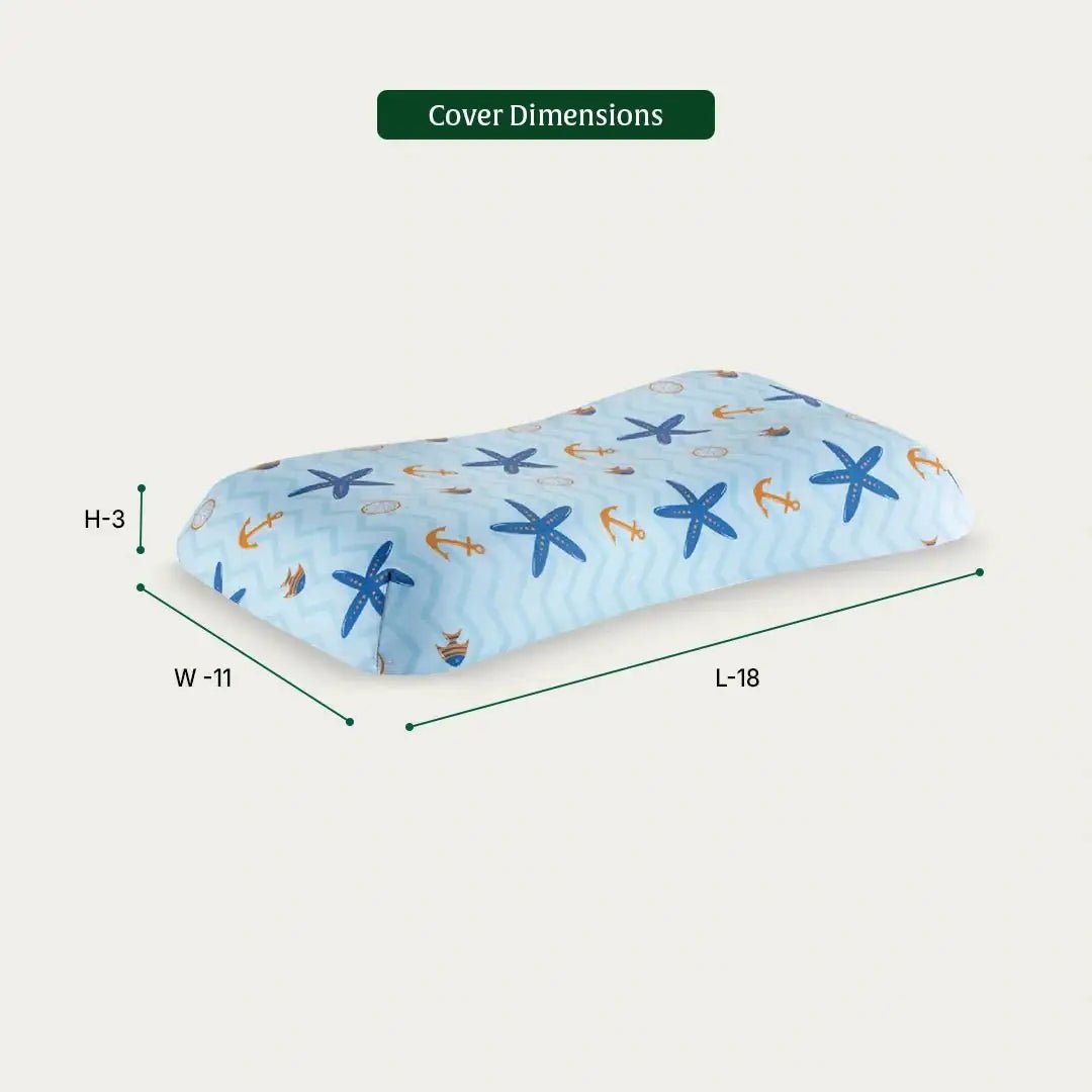 Little Dreamers Magic Mellow Kids Bed Pillow Cover Only - Pillow Cover - The White Willow