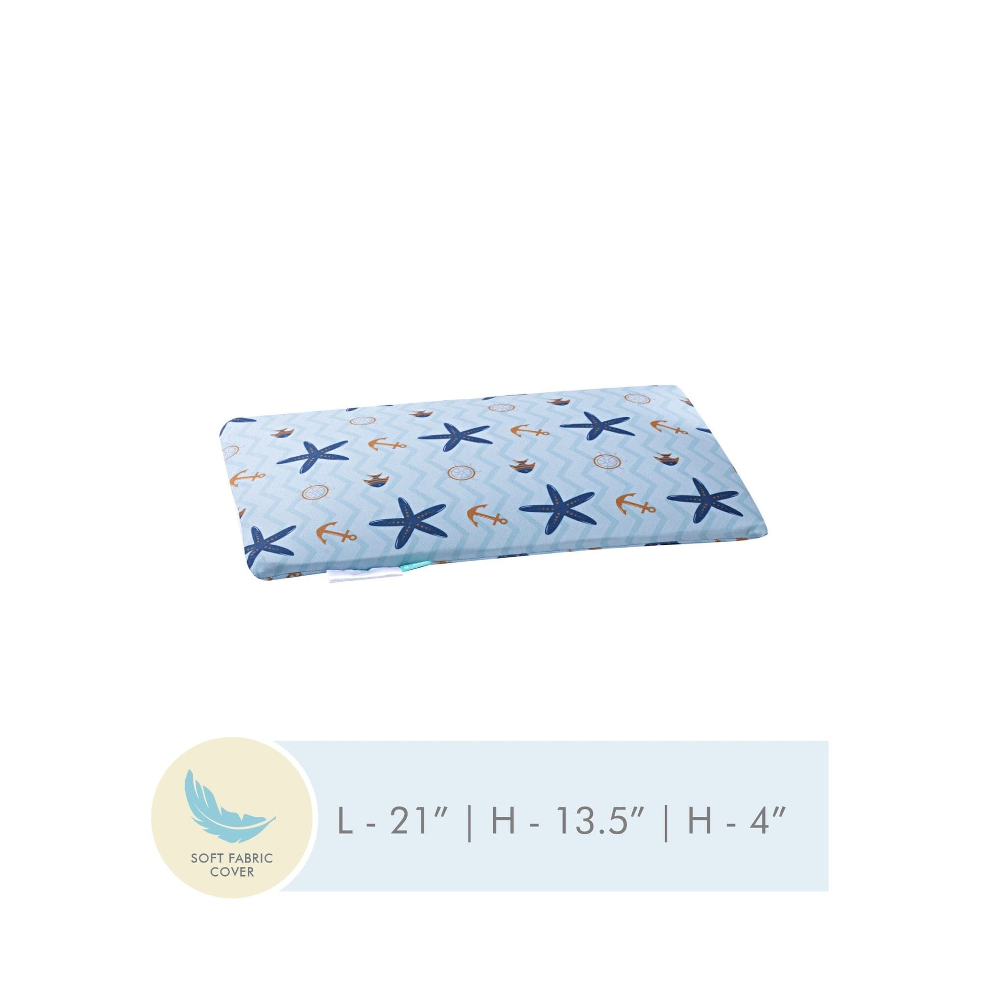 Kids Regular Pillow Cover Only Pillow Cover The White Willow Blue 