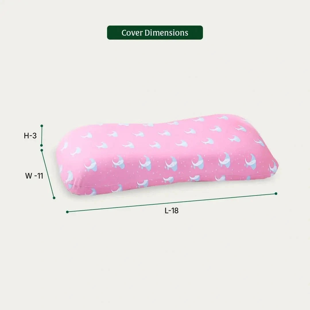 Little Dreamers Magic Mellow Kids Bed Pillow Cover Only Pillow Cover The White Willow 