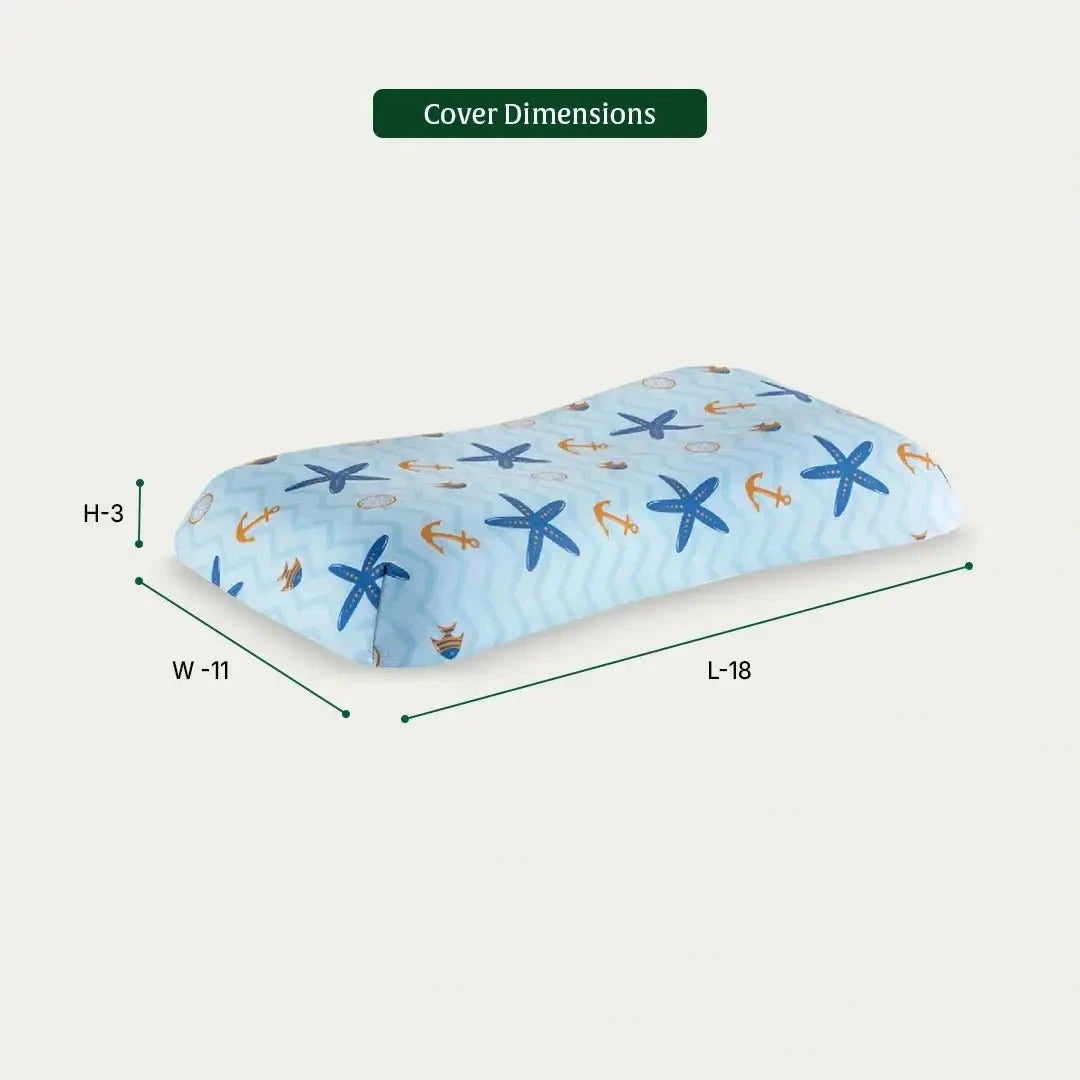 Little Dreamers Magic Mellow Kids Bed Pillow Cover Only Pillow Cover The White Willow 