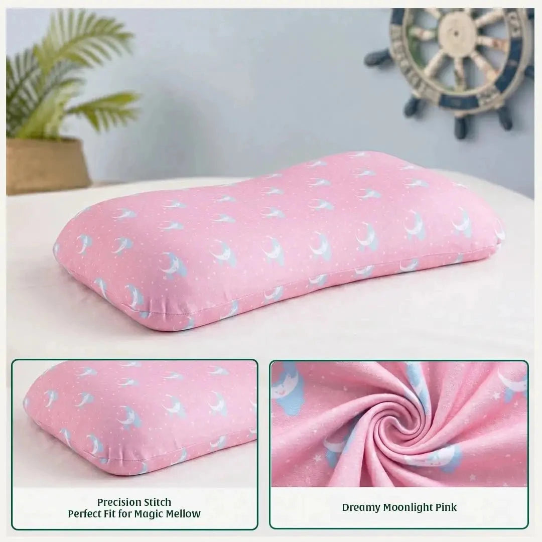 Little Dreamers Magic Mellow Kids Bed Pillow Cover Only Pillow Cover The White Willow 