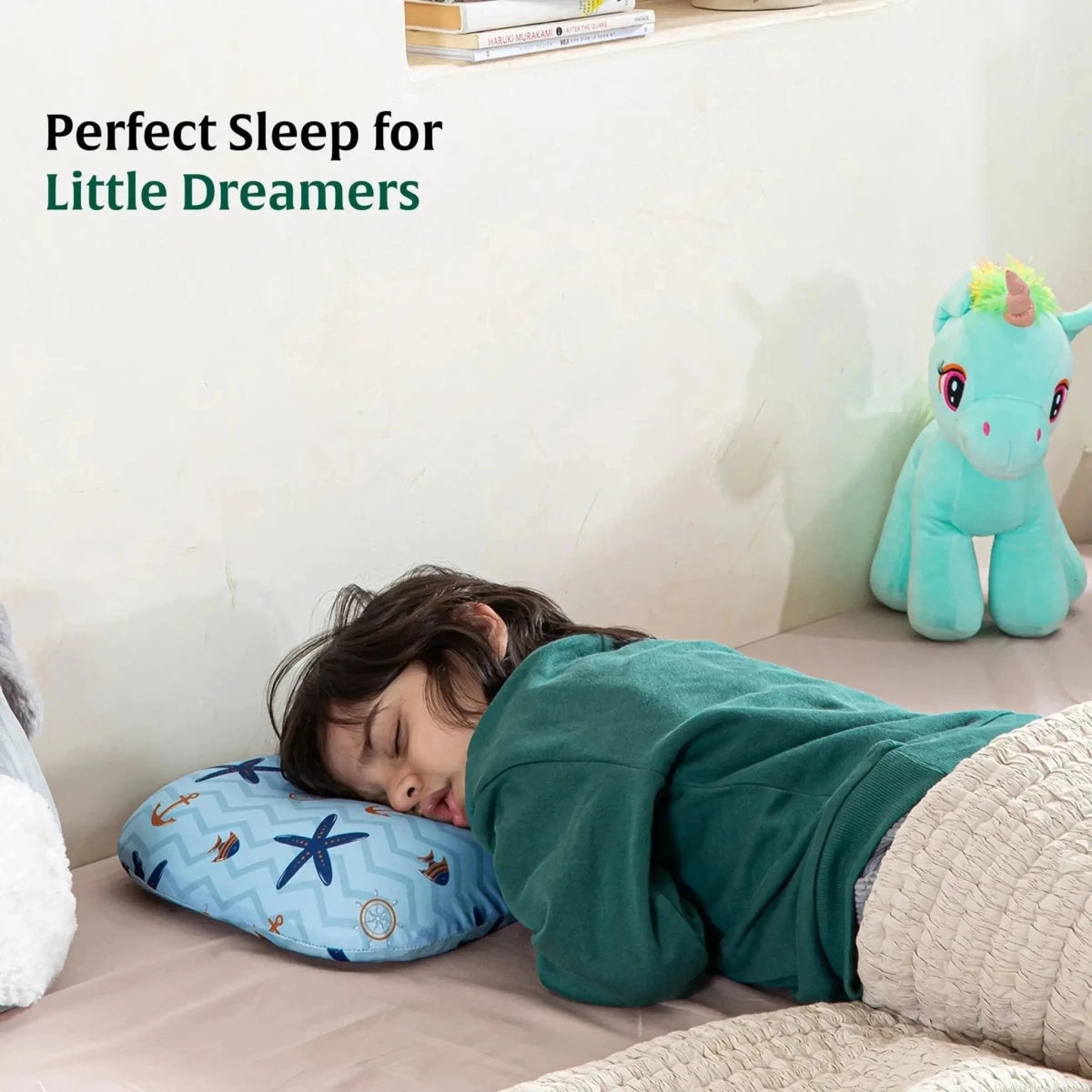 Little Dreamers - Magic Mellow Kids Memory Foam Pillow (3 - 8 Years) - Baby - 3 - 8 Years - Pillow - The White Willow