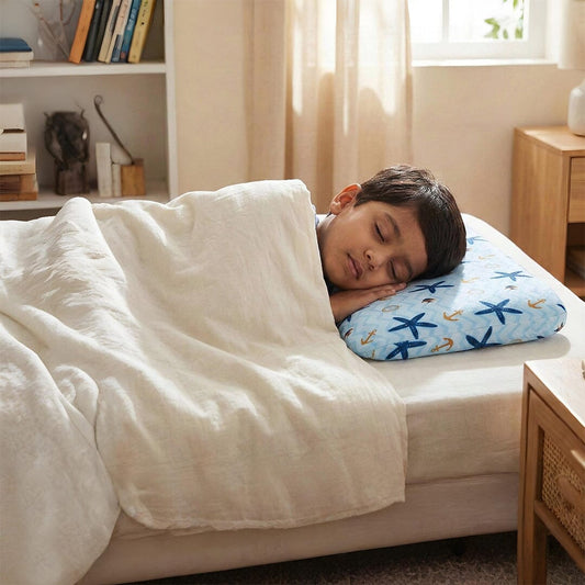 Little Dreamers - ThickSnooze Kids Memory Foam Pillow (10 - 13 Years) - Baby - 15 Years & Above - Pillow - The White Willow