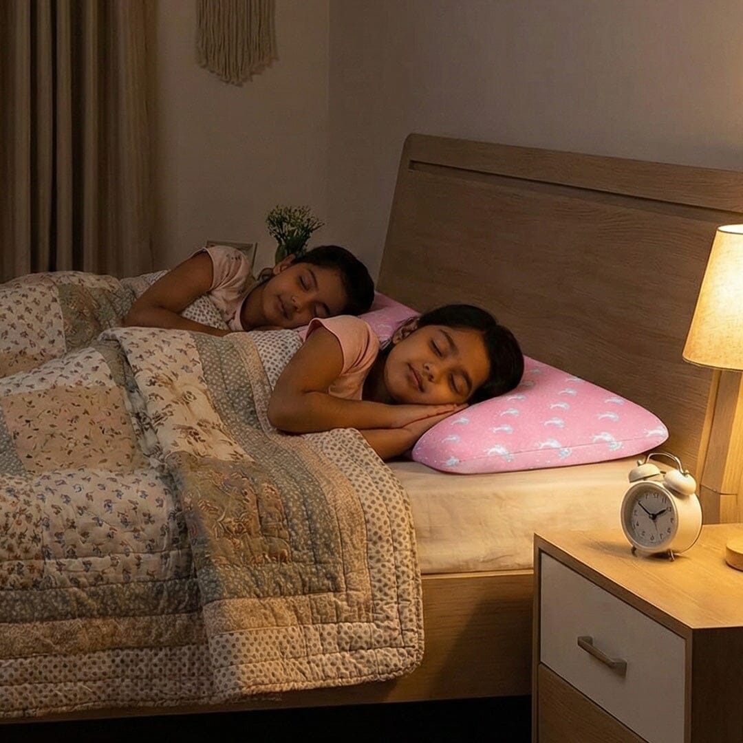 Little Dreamers - ThickSnooze Kids Memory Foam Pillow (10 - 13 Years) - Baby - 15 Years & Above - Pillow - The White Willow