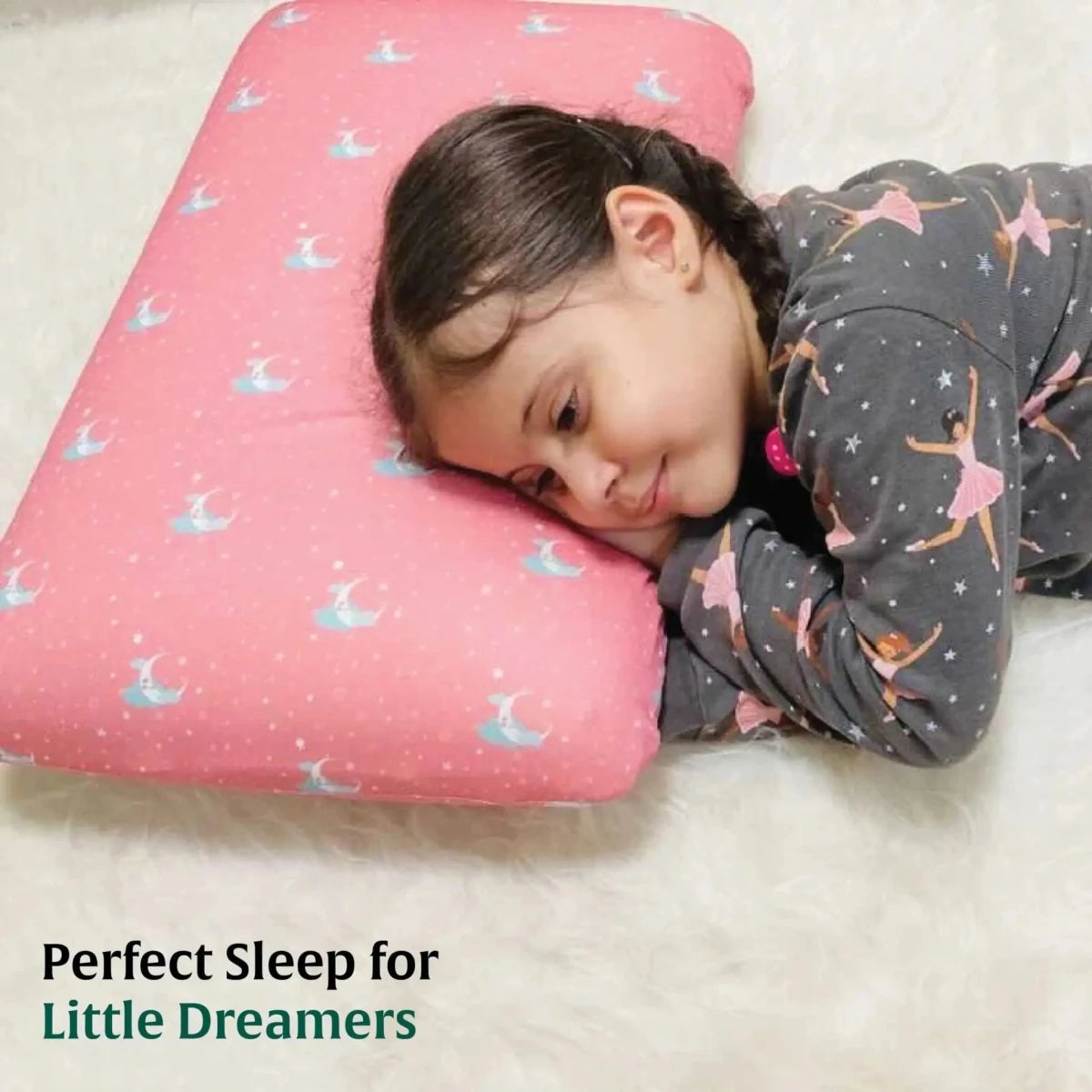 Little Dreamers - ThickSnooze Kids Memory Foam Pillow (10 - 13 Years) - Baby - 15 Years & Above - Pillow - The White Willow