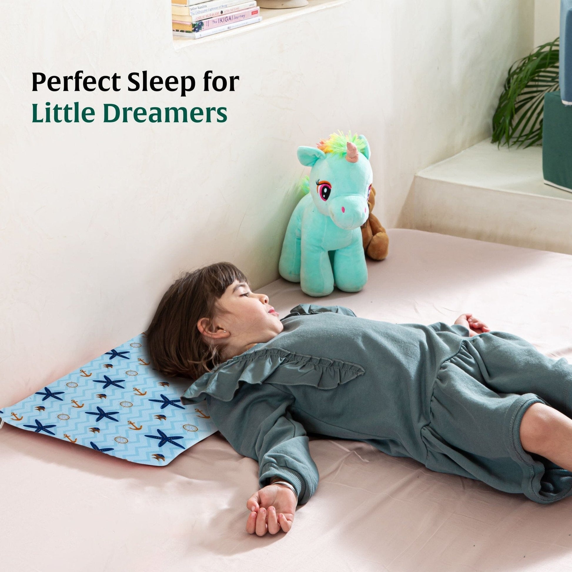 Little Dreamers-TinyComfort Kids Memory Foam Pillow (1-3 Years) Baby-1-3 Years-Pillow The White Willow 