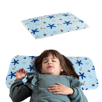 Little Dreamers-TinyComfort Kids Memory Foam Pillow (1-3 Years) Baby-1-3 Years-Pillow The White Willow Blue 