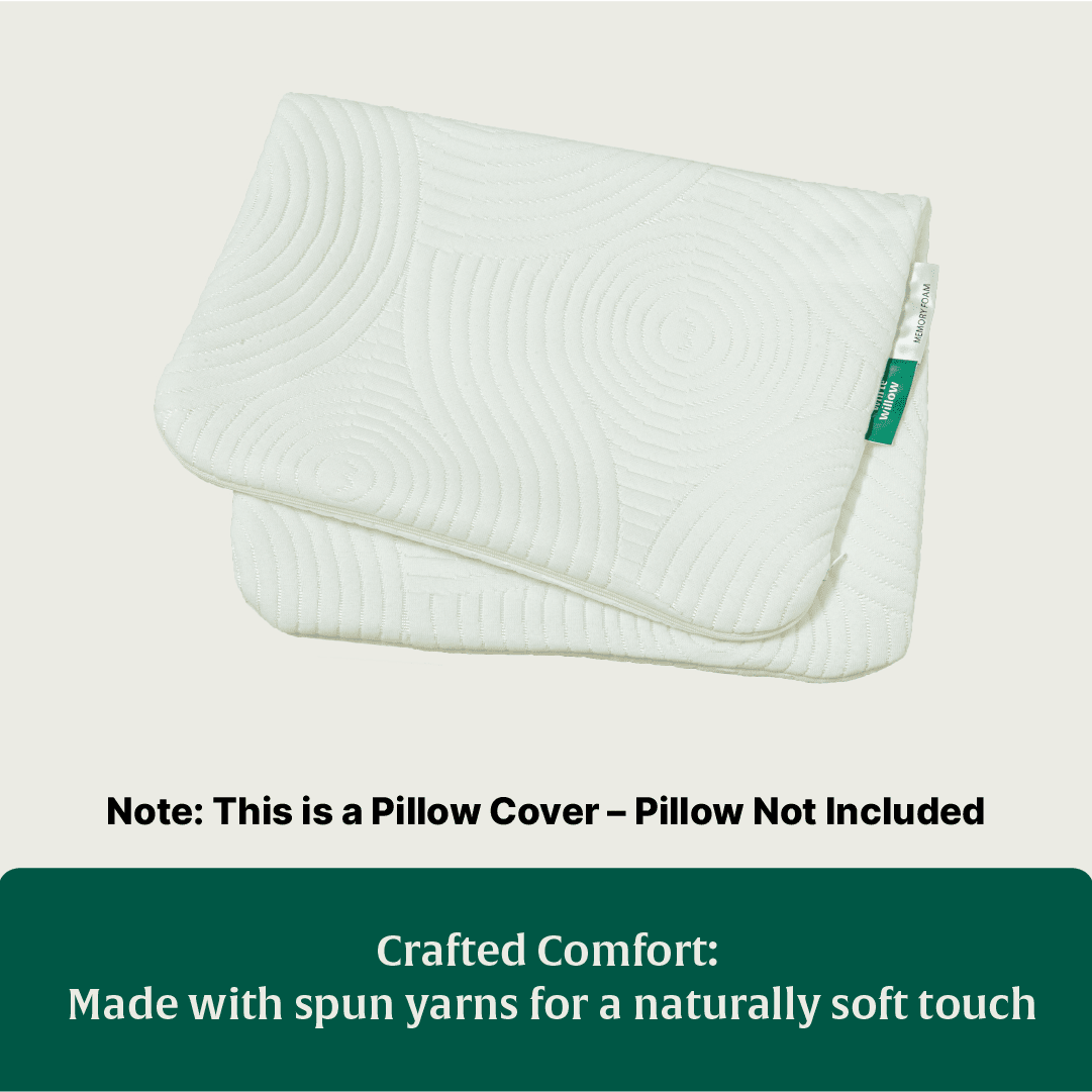 Little Dreamers TinyComfort Pillow Cover Only Pillow Cover The White Willow 