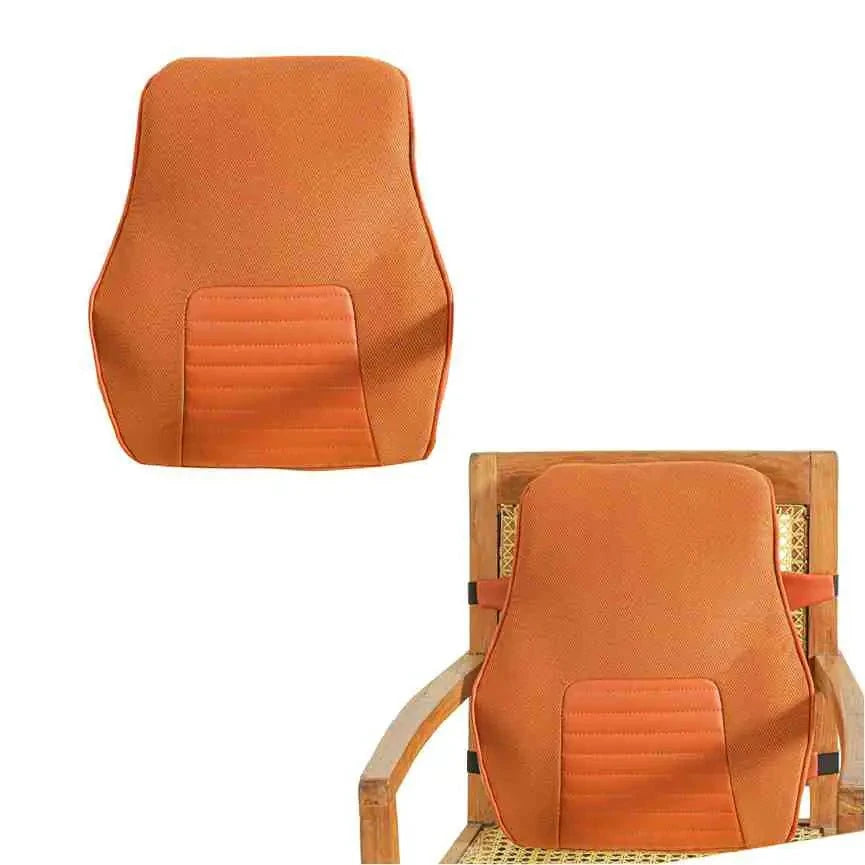 LowerEase Back Support Pillow Lumbar Back Support The White Willow Soft~ Suggested Weight ~ Below 60 kg Sandstone 