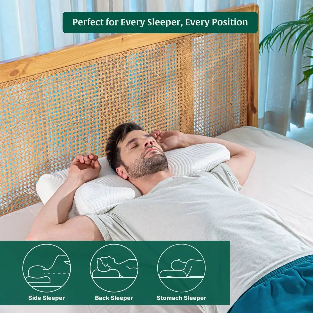 Dream Wings Butterfly Shoulder Support Pillow - Contour Pillow - The White Willow