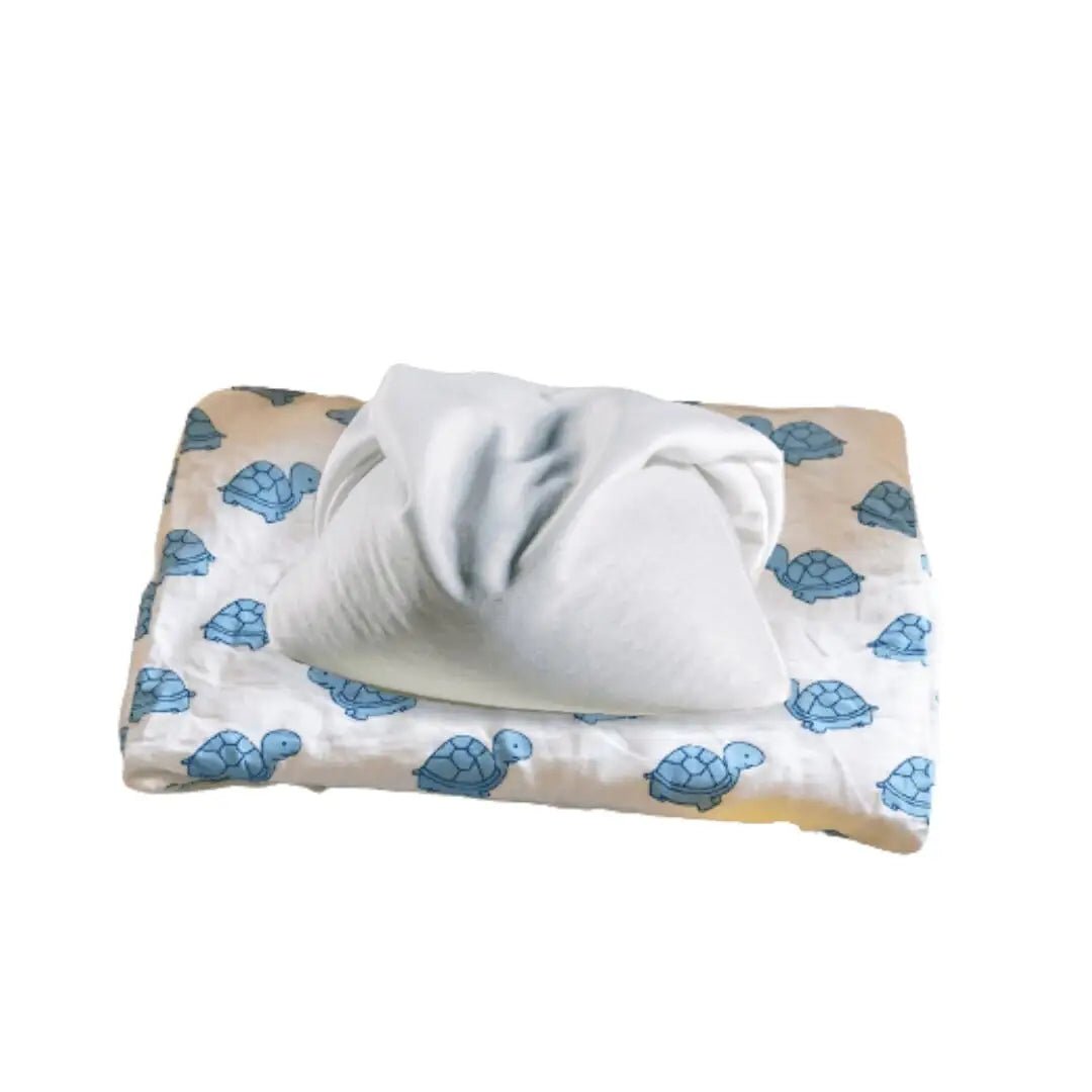 Paige - Mustard Seed Baby Head Shaping Pillow - Infant to 12 Months - Medium Firm - The White Willow