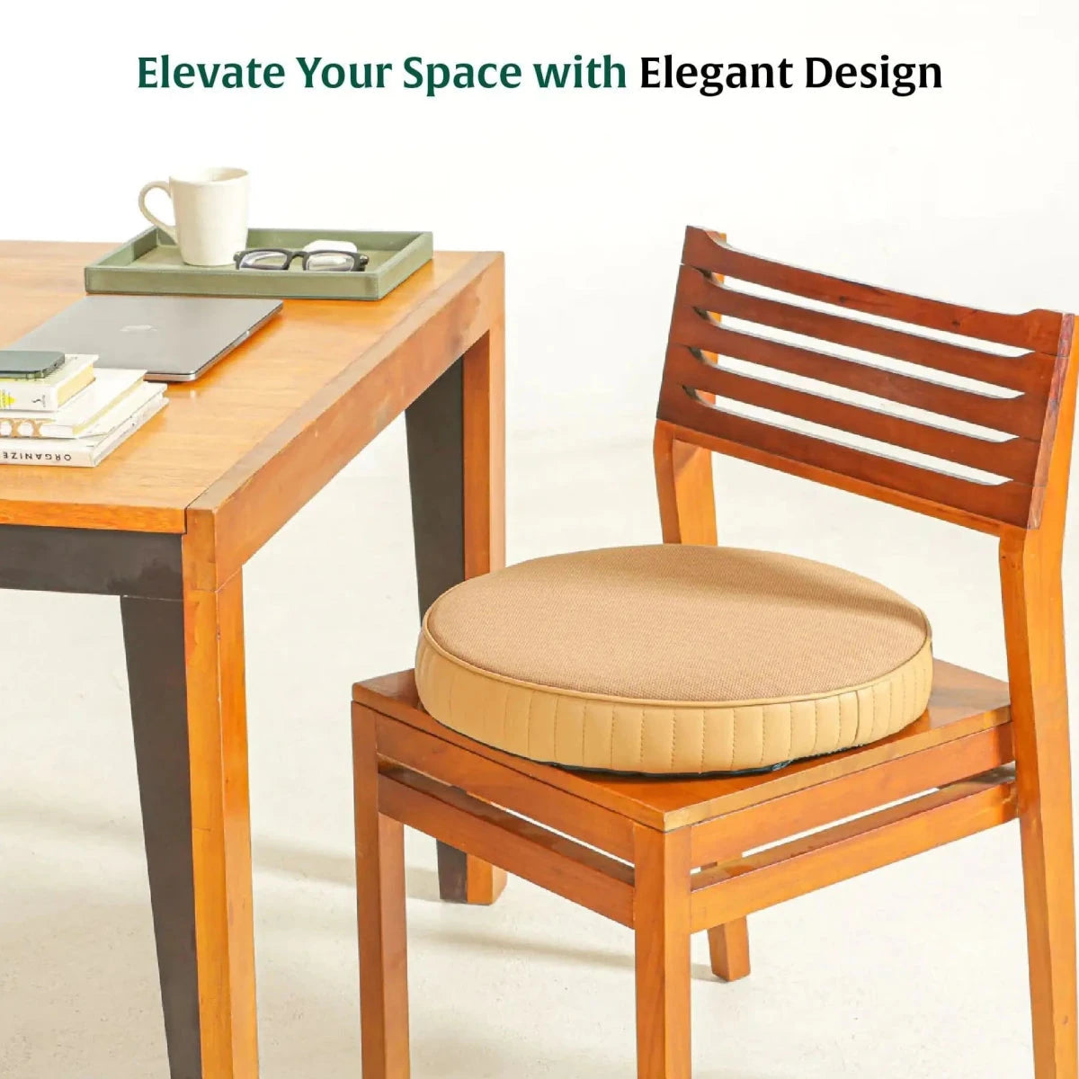 PoshRest Round Seat Pads Seat Cushion The White Willow 