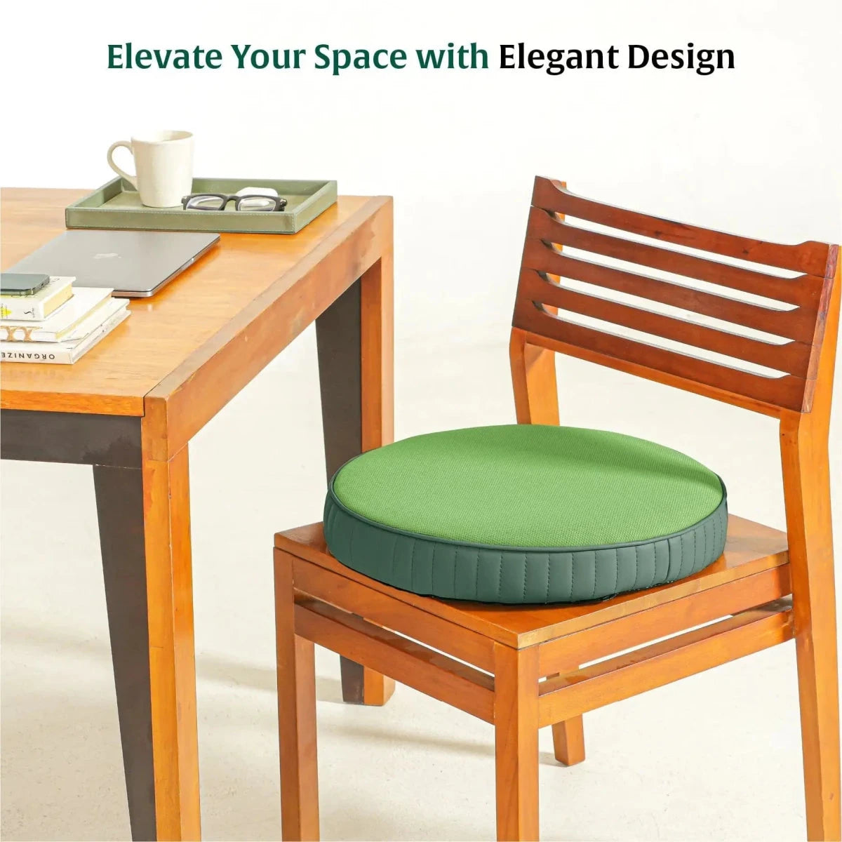 PoshRest Round Seat Pads Seat Cushion The White Willow 