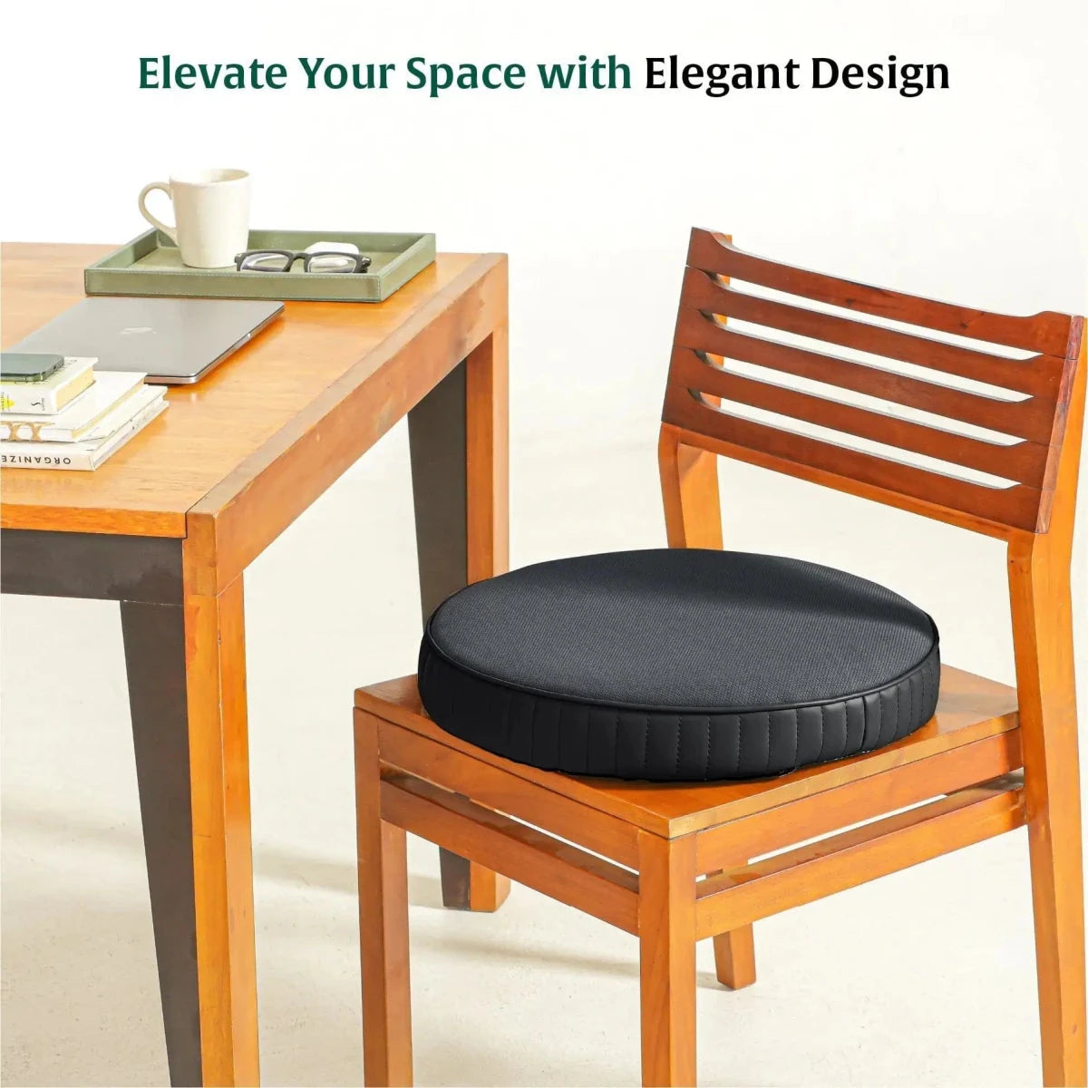 PoshRest Round Seat Pads Seat Cushion The White Willow 