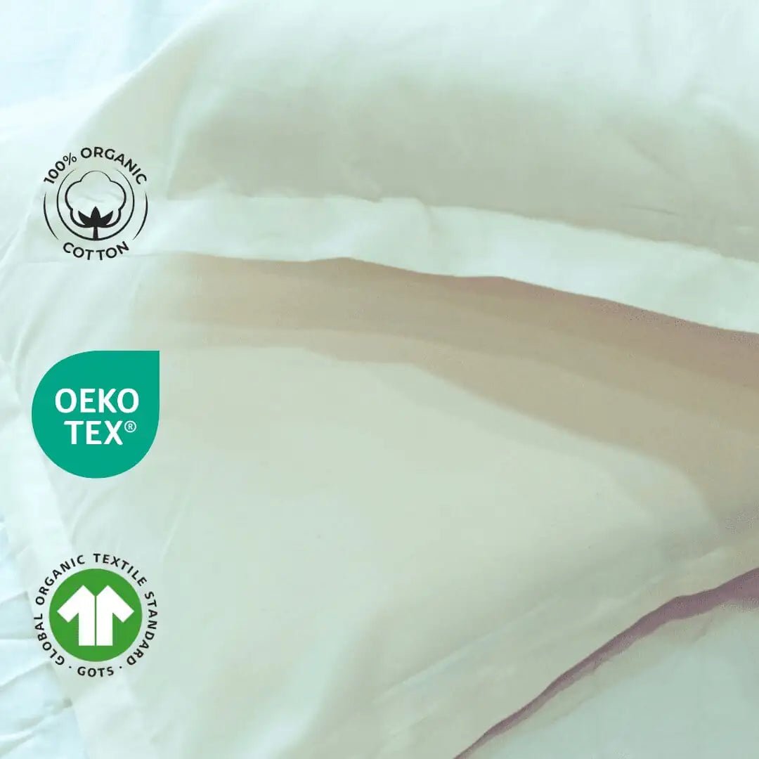 Premium Organic Cotton Original Pillow Covers - Pack of 2 - Pillow Cover - The White Willow