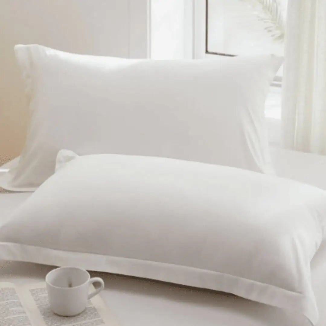Premium Organic Cotton Original Pillow Covers - Pack of 2 - Pillow Cover - The White Willow
