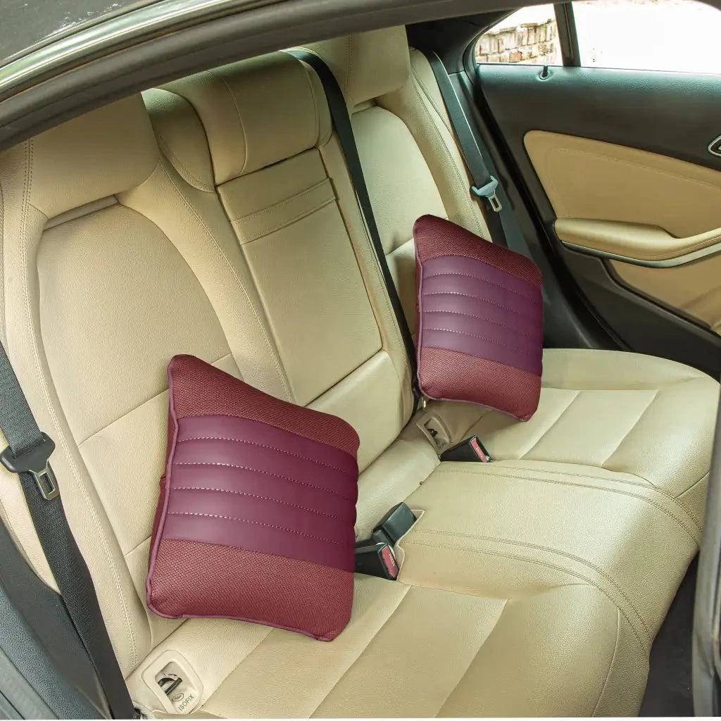 RelaxSquare Foam Car Cushion Seat Cushion The White Willow Berry 