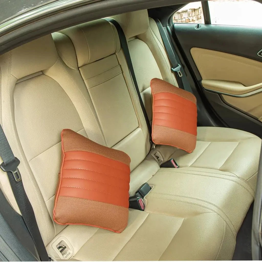 RelaxSquare Foam Car Cushion Seat Cushion The White Willow Sandstone 