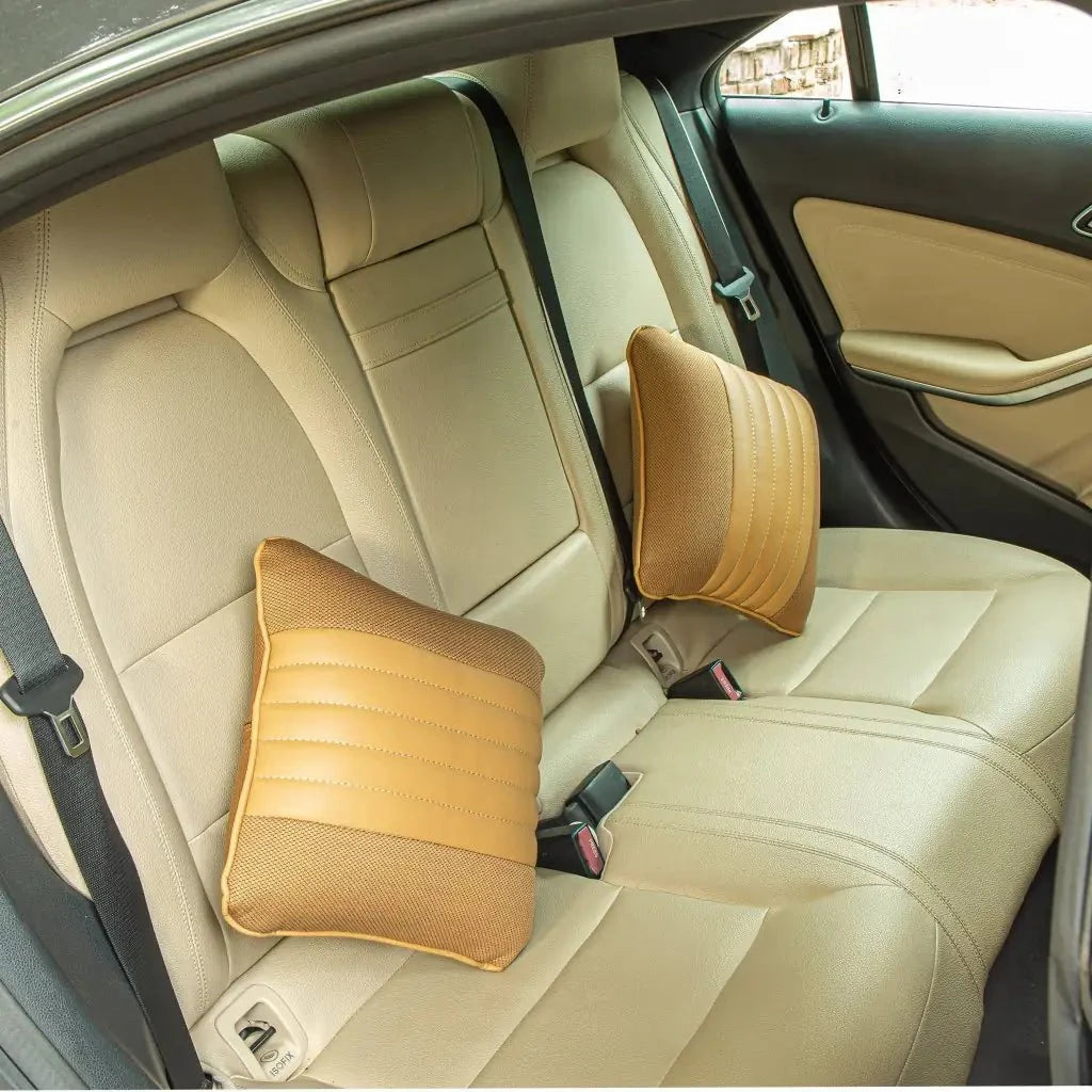 RelaxSquare Foam Car Cushion Seat Cushion The White Willow Sunshine 