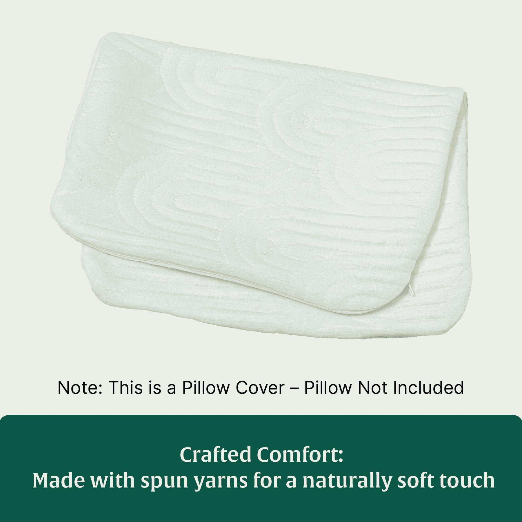 Roundabout Comfort Pillow Cover Only - Pillow Cover - The White Willow