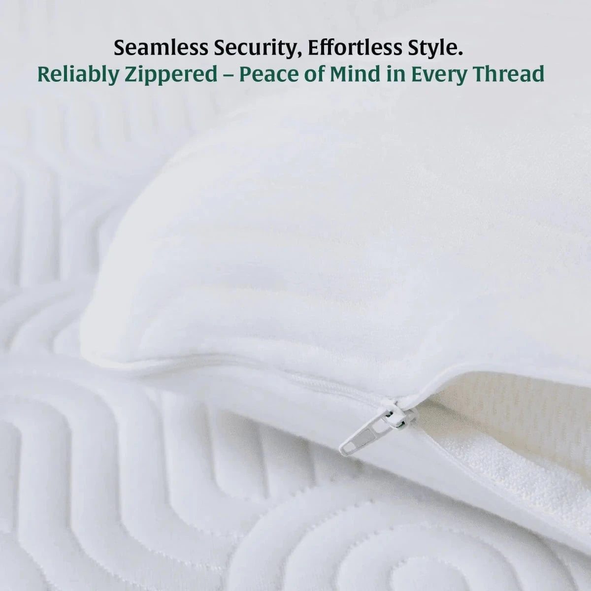 Roundabout Soft Fabric Wedge Pillow Cover With Zip Closure Case Pillow Cover The White Willow 