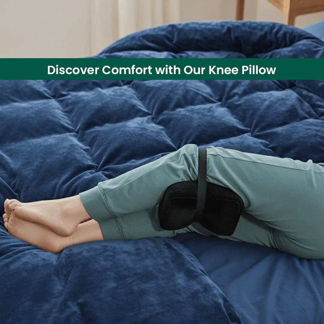 SecureComfort Knee Rest Pillow - Leg Support Pillow - The White Willow