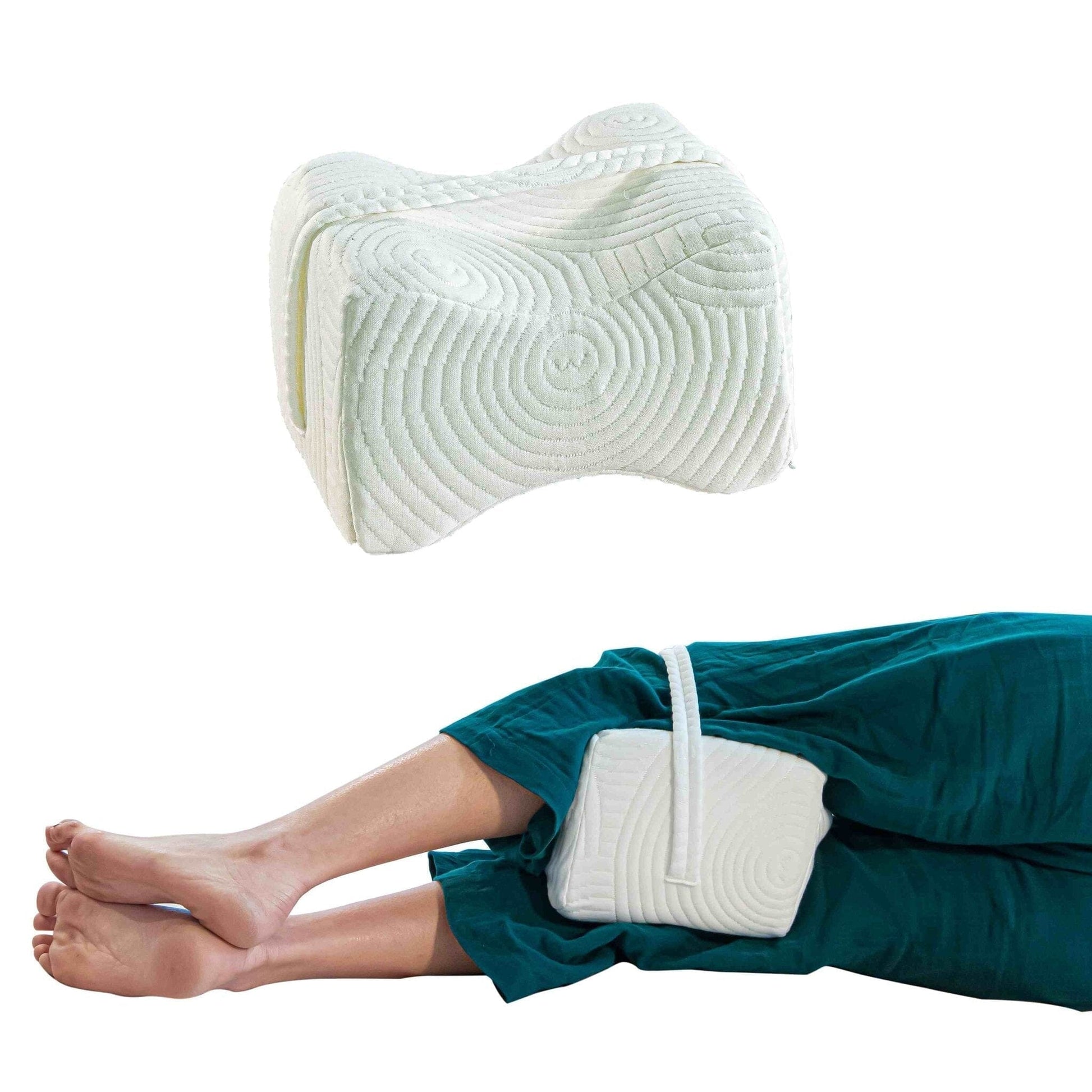 SecureComfort Knee Rest Pillow - Leg Support Pillow - The White Willow