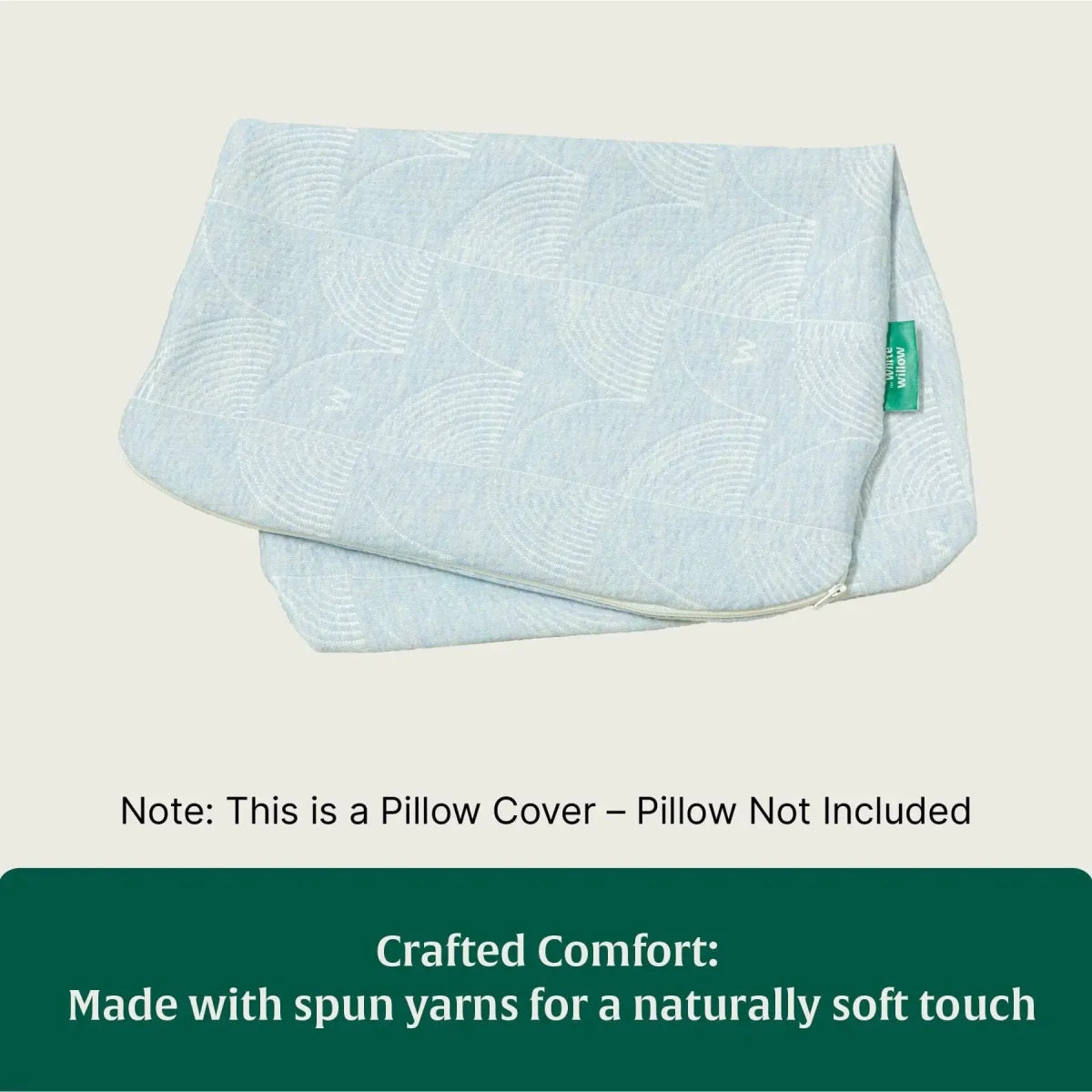 SecureComfort Knee Rest Pillow Cover Only - Pillow Cover - The White Willow