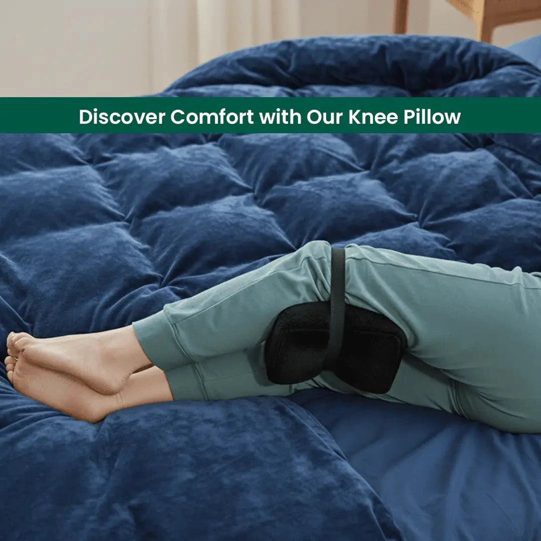 SecureComfort Knee Rest Pillow Leg Support Pillow The White Willow 