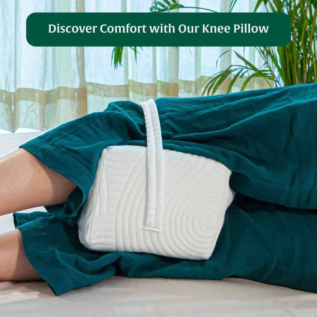 SecureComfort Knee Rest Pillow Leg Support Pillow The White Willow 