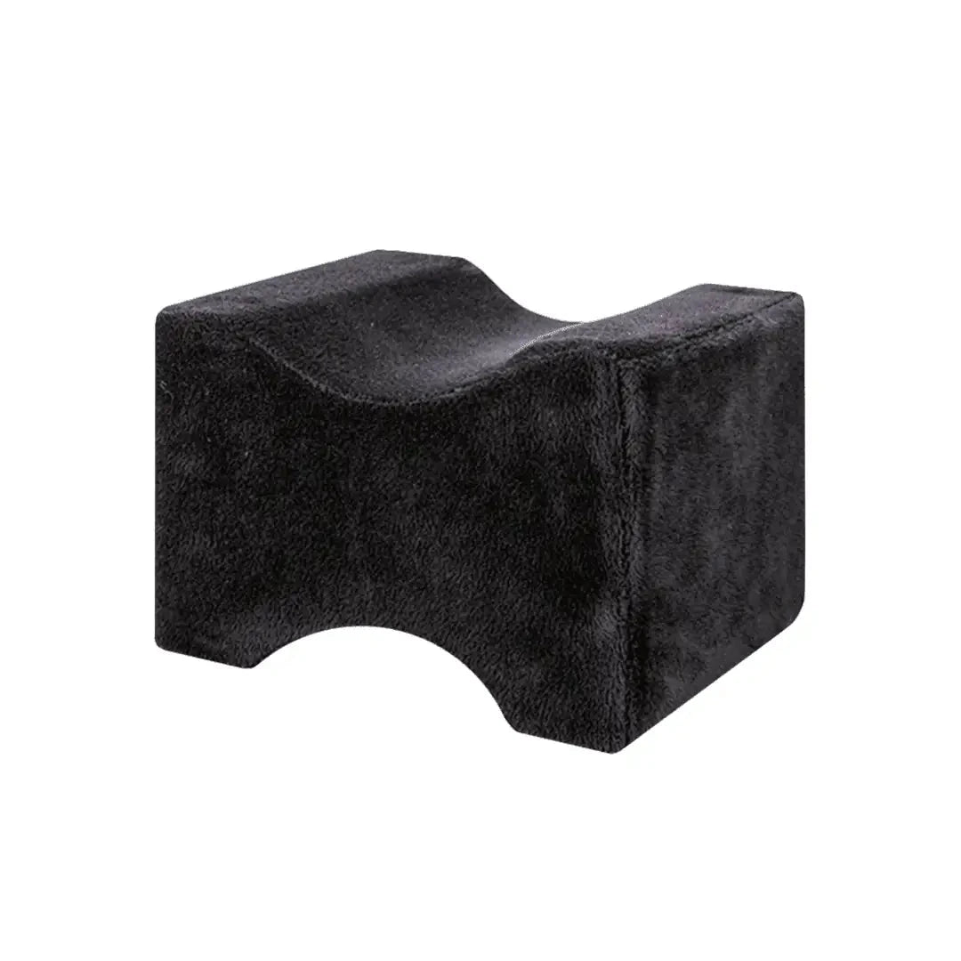 SecureComfort Knee Rest Pillow Leg Support Pillow The White Willow Black 