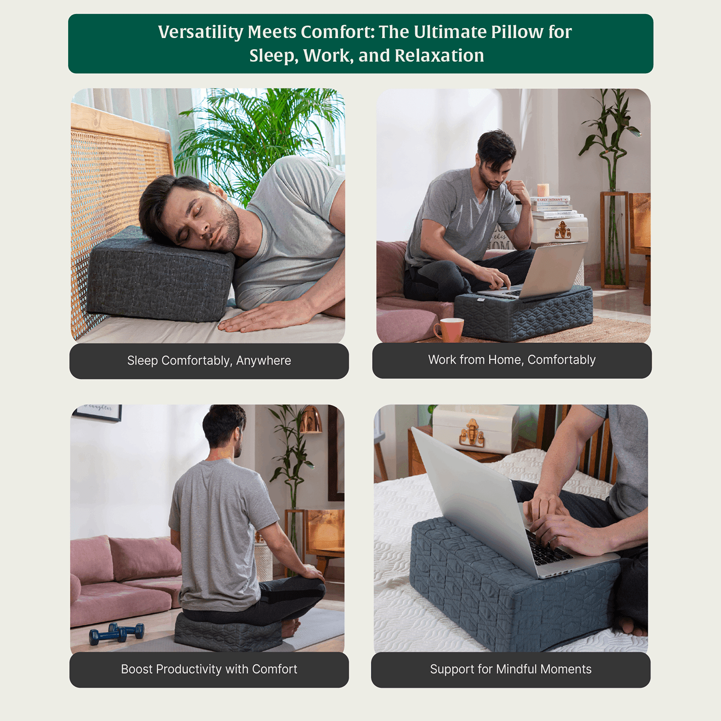 Side Sleeper Pro Pillows - Speciality Pillow - The White Willow